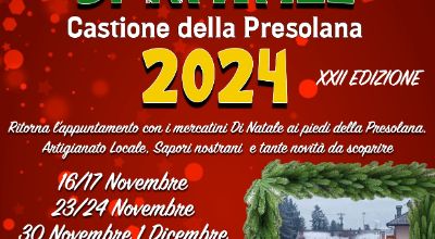 Locandina Mercatini di Natale 2024-Castione della Presolana